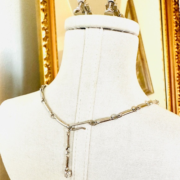 Vintage Rhinestone Jewelry Necklace Set - Picture 12 of 16
